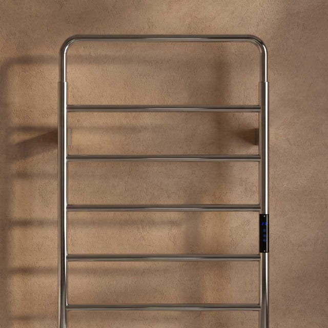 Aura 1200 x 500mm Electric Heated Towel Rail in Chrome