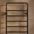 Aura 1200 x 500mm Electric Heated Towel Rail in Matt Black