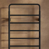 Aura 1200 x 500mm Electric Heated Towel Rail in Matt Black