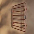 Aura 800 x 500mm Electric Heated Towel Rail in Brushed Bronze 3