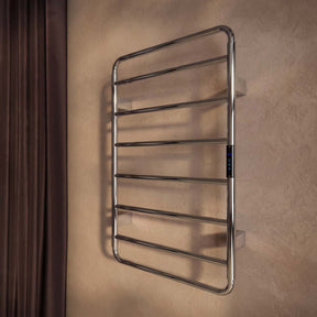 Aura 800 x 500mm Electric Heated Towel Rail in Chrome 3