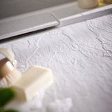 Azura Slate Rectangular Shower Tray in Matt White lifestyle 4