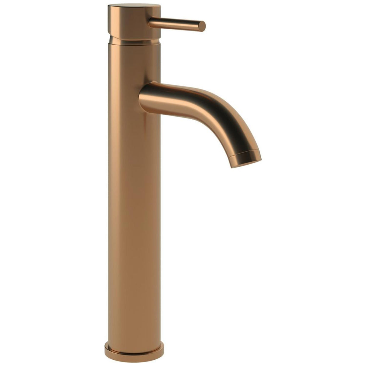 Ajax Ouse Tall Basin Mixer In Brushed Bronze