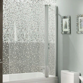 Beaufort 1000 x 1400mm Hinged Bath Screen