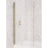 Beaufort 6mm Hinged Straight Bath Screen Brass