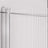 Beaufort 6mm Straight Fluted Bath Screen Chrome