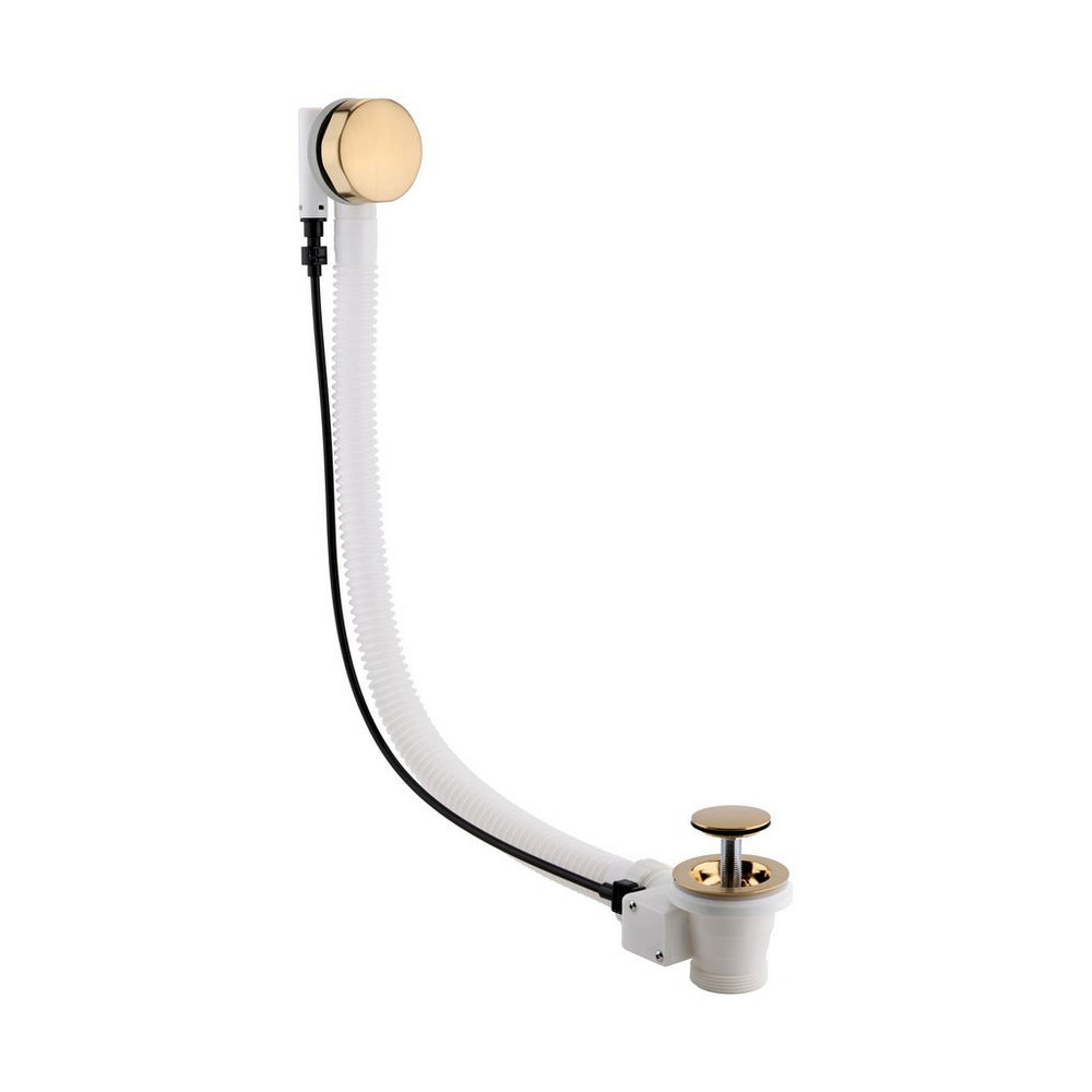 Beaufort Bath Pop-up Waste and Overflow Brass