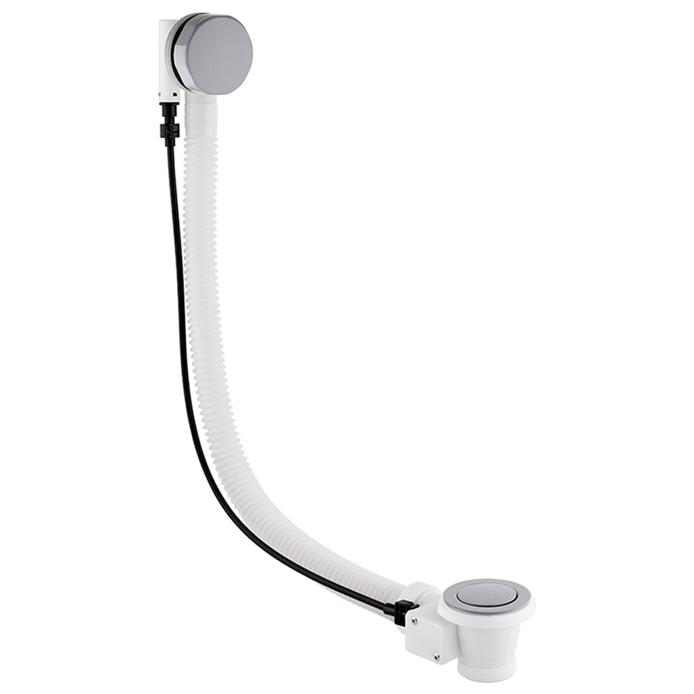 Beaufort Bath Pop-up Waste and Overflow Grey