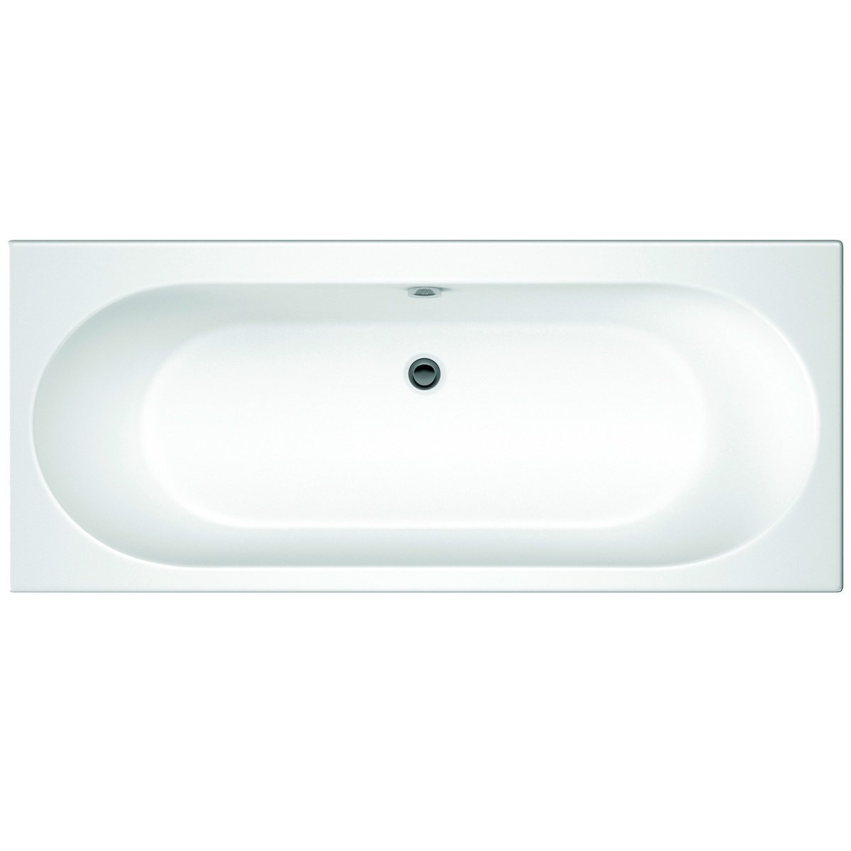 Beaufort Biscay Double Ended Straight Edged Bath