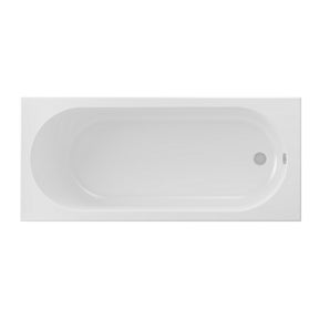 Beaufort Biscay Single Ended Straight Edged Bath