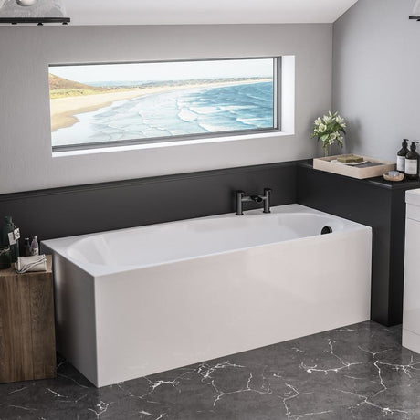 Beaufort Fitzroy 1700 x 750mm Left Handed Single Ended Bath