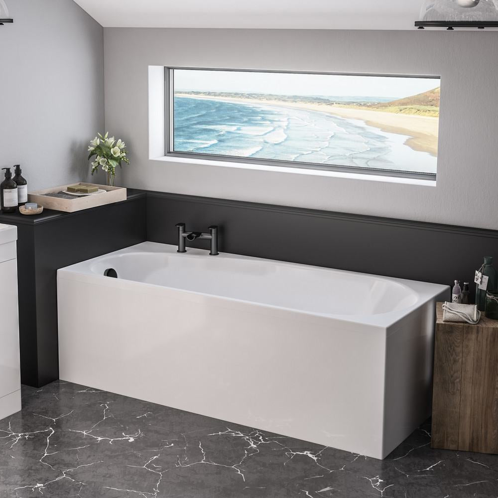 Beaufort Fitzroy 1700 x 750mm Right Handed Single Ended Bath R