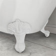 Beaufort Mortlake 1500 x 740mm Gloss White Freestanding Bath White Legs