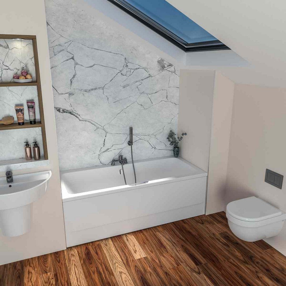 Beaufort Portland Double Ended Single Grip Bath Lifestyle