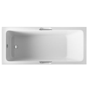 Beaufort Portland Low Level Single Ended Twin Grip Bath