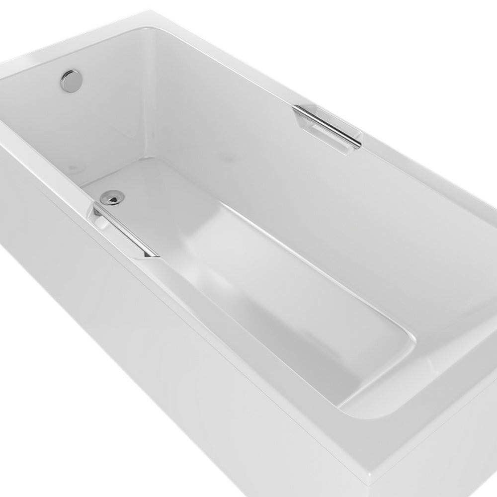 Beaufort Portland Twin Bath Grips Chrome