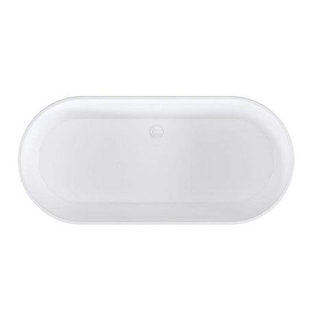 Beaufort Putney 1590 x 750mm Low Level Easy Access Freestanding Bath in Gloss White