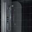 Beaufort Radius 750 x 1380mm Corner Bath Screen