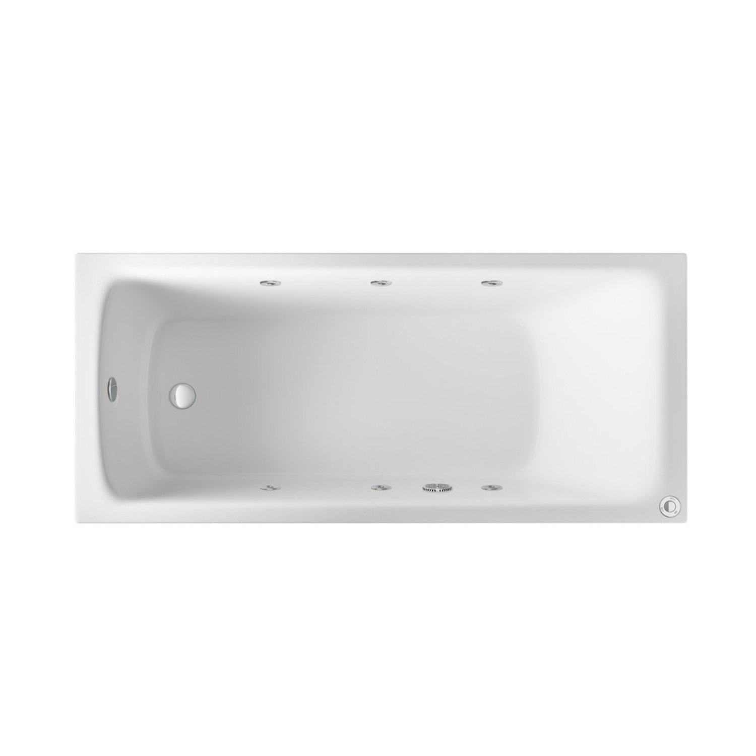 Beaufortè Rockall 6 Jet Whirlpool Single Ended Bath