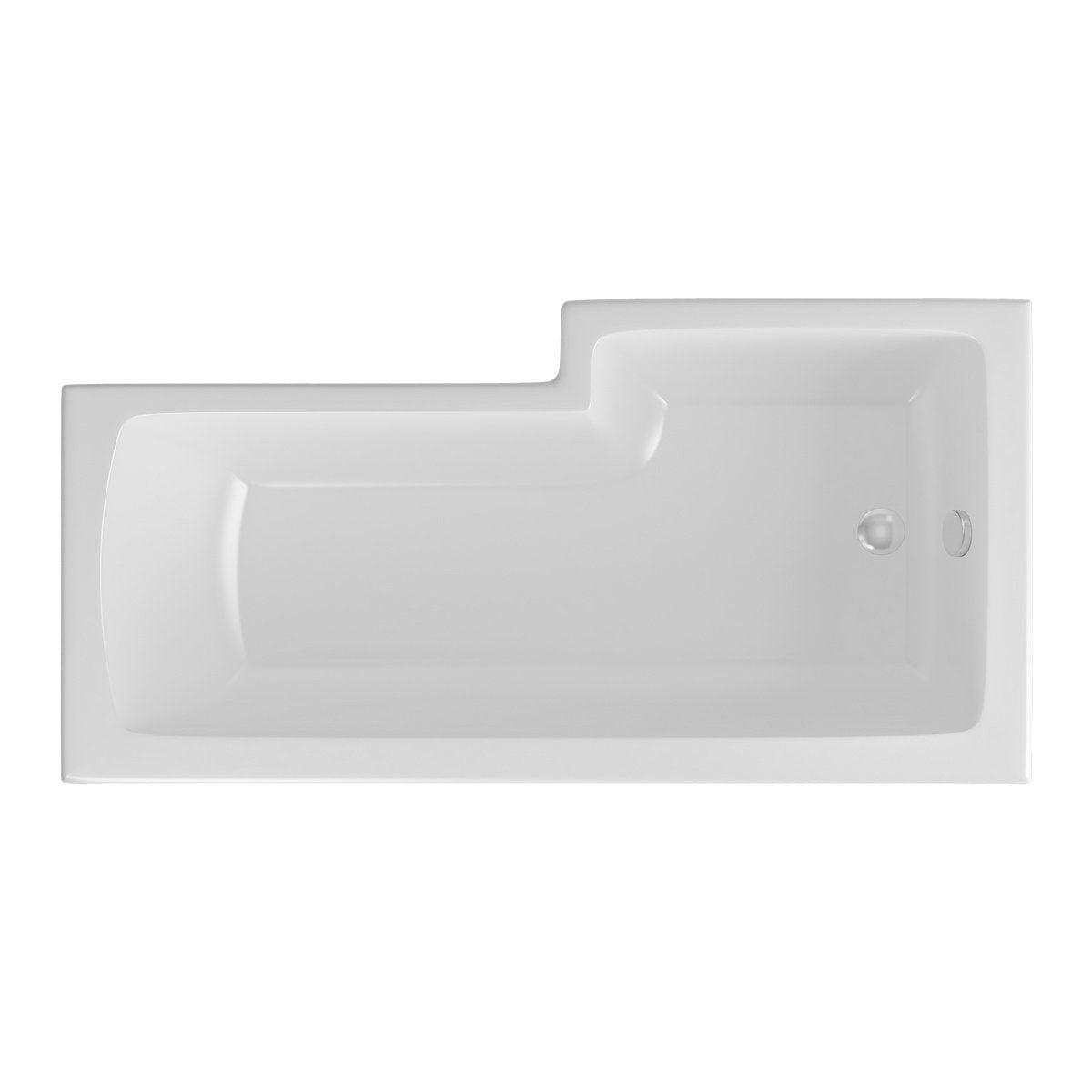 Beaufort Shannon L Shape Left Handed Shower Bath