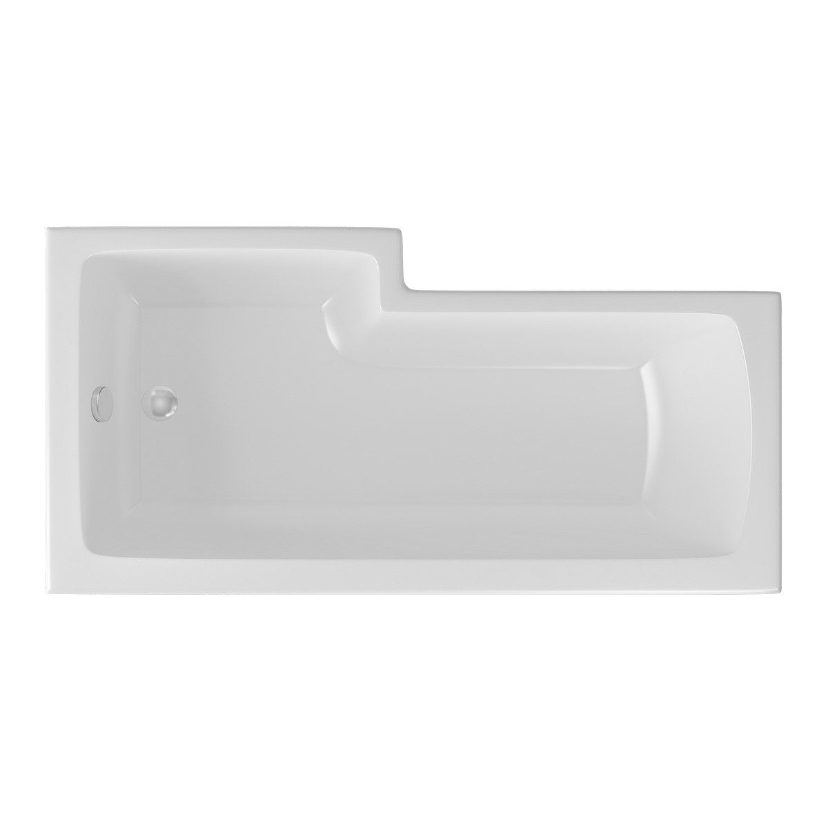 Beaufort Shannon L Shape Right Handed Shower Bath