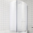 Beaufort Type 2 Right Hand Folding 6mm Bath Screen in Chrome