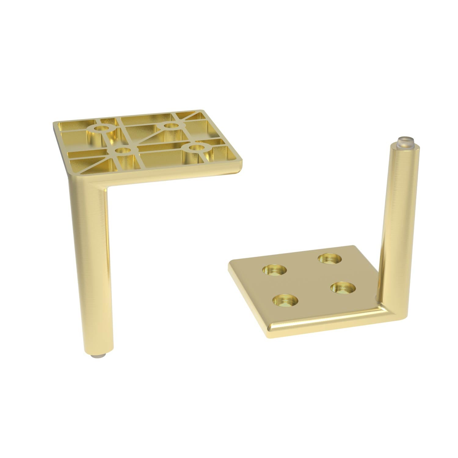 Bota 600mm Freestanding Vanity Unit and Basin in Earth Red Legs Brushed Bronze