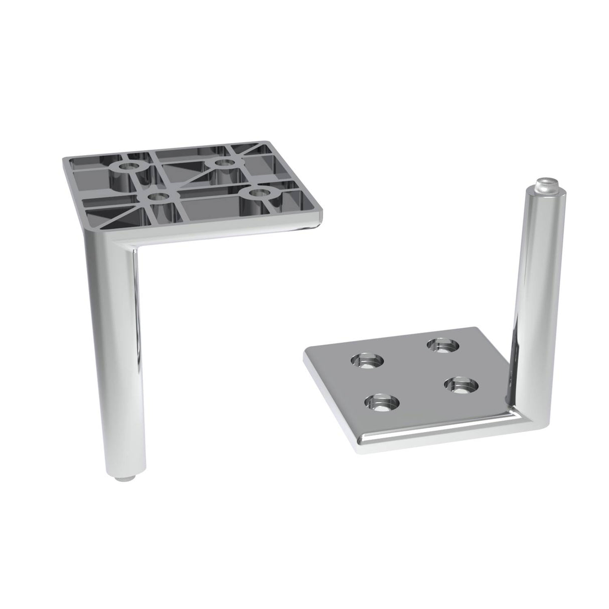 Bota 600mm Freestanding Vanity Unit and Basin in Earth Red Legs Chrome