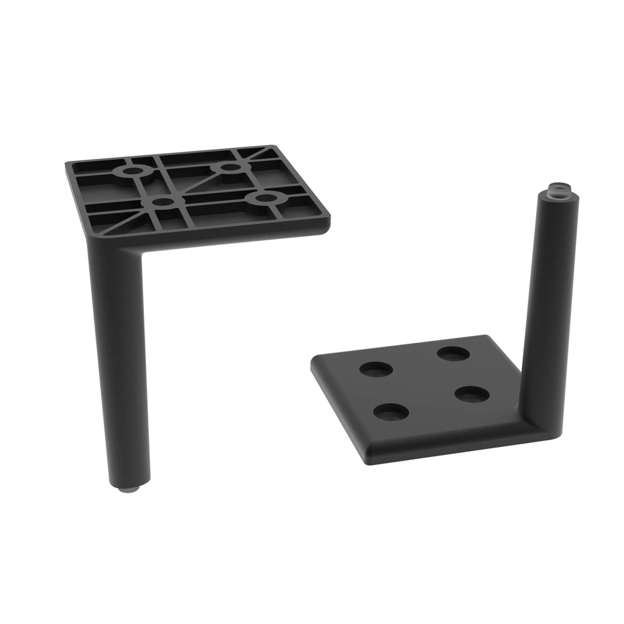 Bota 600mm Freestanding Vanity Unit and Basin in Earth Red Legs Matt black