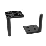 Bota 600mm Freestanding Vanity Unit and Basin in Earth Red Legs Matt black