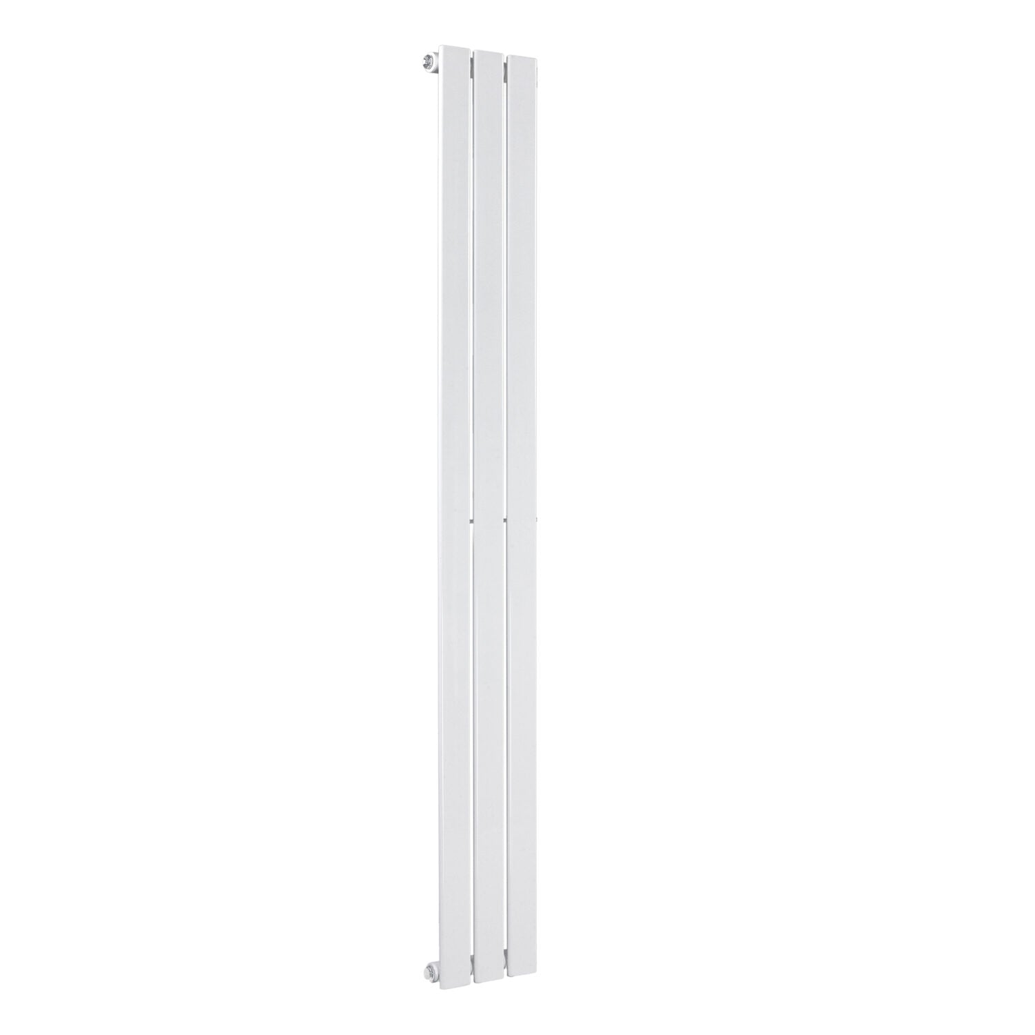 Bravo 1800 x 204mm White Vertical Single Designer Radiator