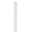 Bravo 1800 x 204mm White Vertical Single Designer Radiator