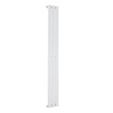 Bravo 1800 x 204mm White Vertical Single Designer Radiator