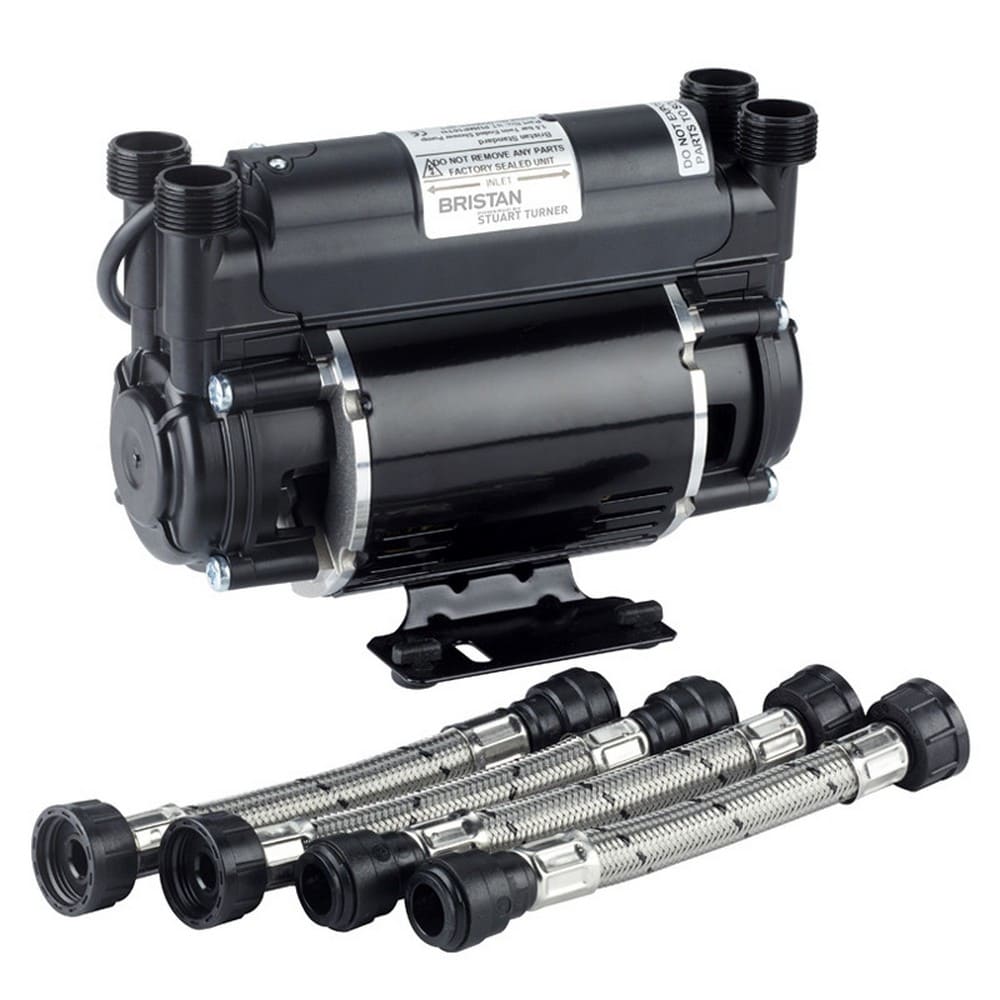 STPUMP15TN Bristan 1.5 Bar Twin Ended Shower Pump Powered By Stuart Turner