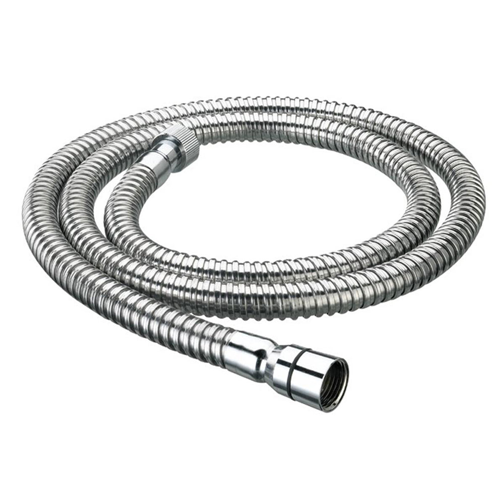 Bristan 1.5m Cone to Nut Lrg Bore Stainless Steel Shower Hose in Chrome