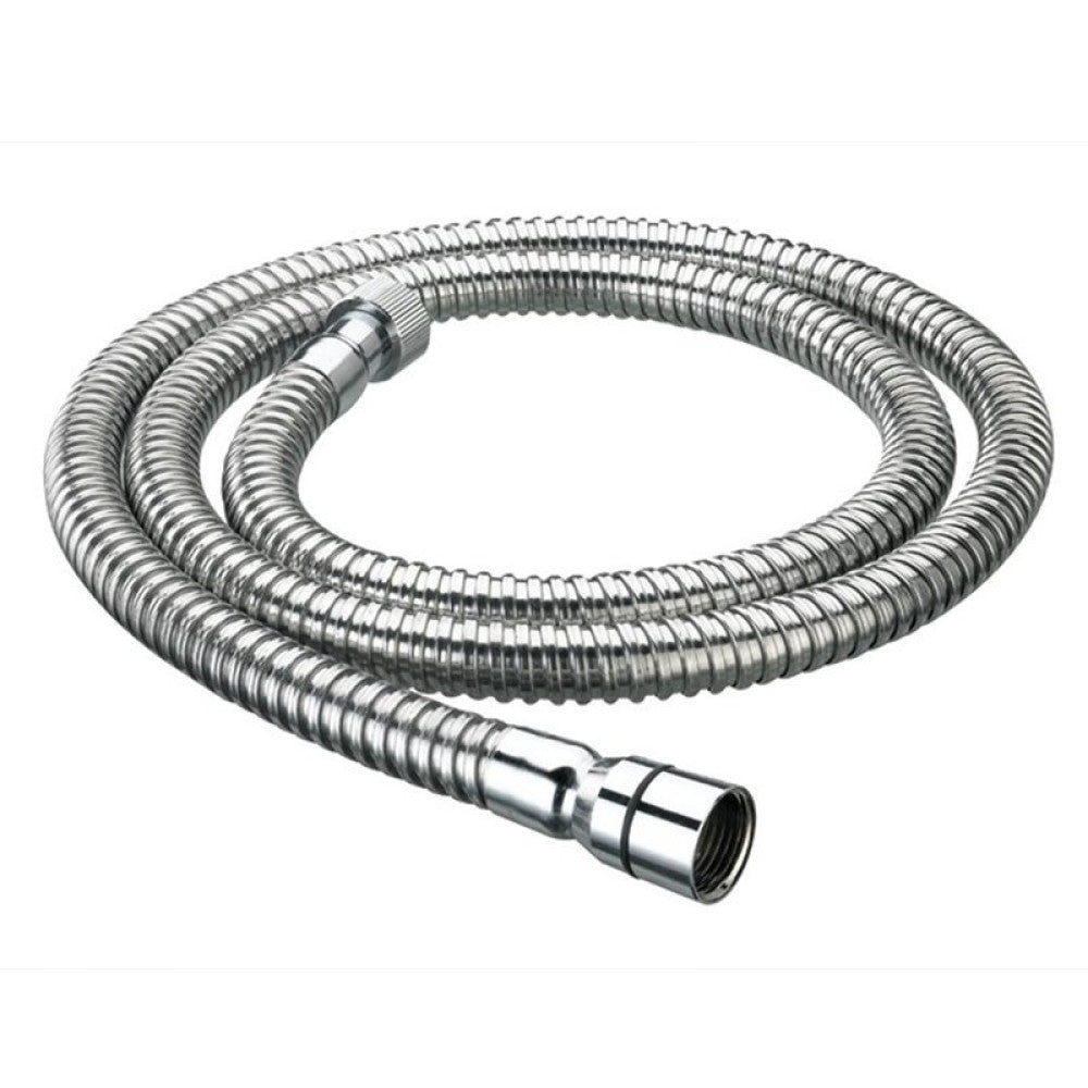 Bristan 1.75m Cone to Nut Lrg Bore Stainless Steel Shower Hose in Chrome
