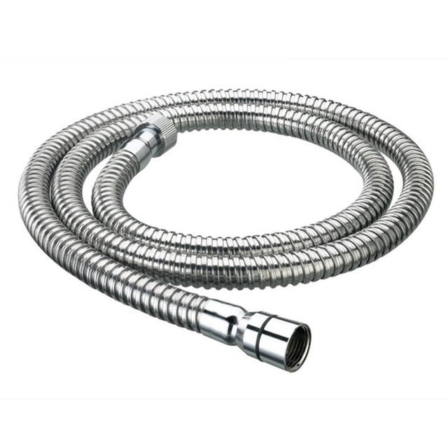 Bristan 1.75m Cone to Nut Lrg Bore Stainless Steel Shower Hose in Chrome