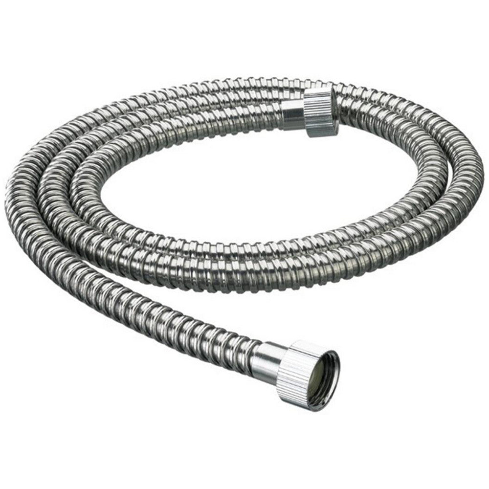 Bristan 1.75m Nut to Nut Stainless Steel Shower Hose 8mm Bore In Chrome