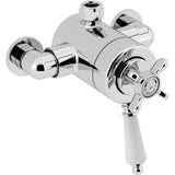 Bristan 1901 Exposed Concentric Top Outlet Shower Valve in Chrome
