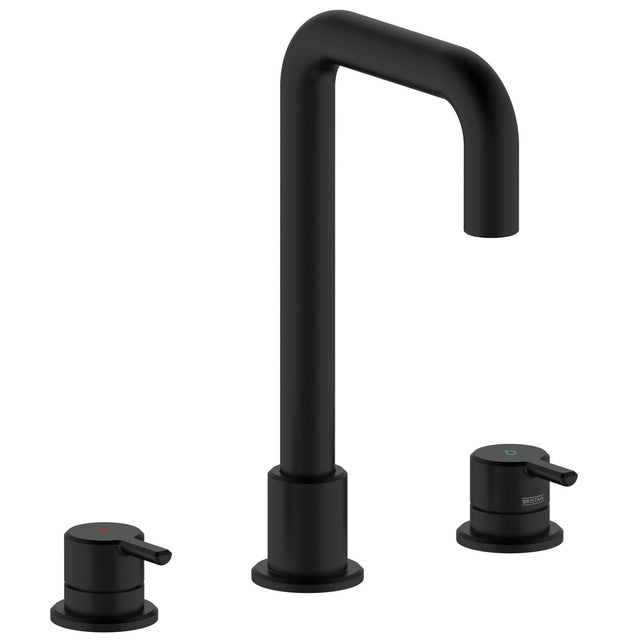 AL3THBASBLK Bristan Altum Black 3TH Deck Mounted Basin Mixer