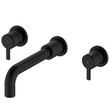 AL3THWMBASBLK Bristan Altum Black 3TH Wall Mounted Basin Mixer