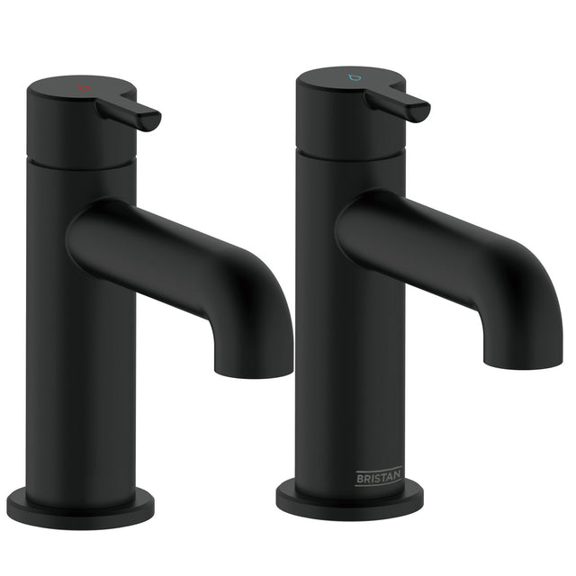 AL1/2BLK Bristan Altum Black Basin Taps