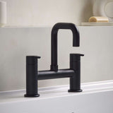 ALBFBLK Bristan Altum Black Bath Filler Bathroom Setting