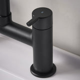 ALBFBLK Bristan Altum Black Bath Filler Cold Water Handle