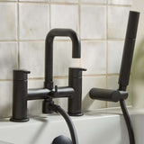 ALBSMBLK Bristan Altum Black Bath Shower Mixer Lifestyle