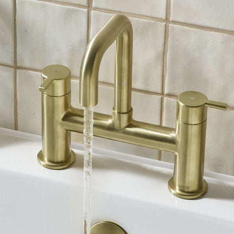 ALBFBB Bristan Altum Brushed Brass Bath Filler Lifestyle