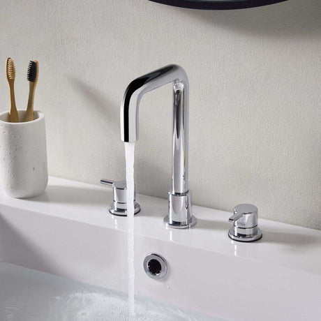 AL3THBASC Bristan Altum Chrome 3TH Deck Mounted Basin Mixer Lifestyle