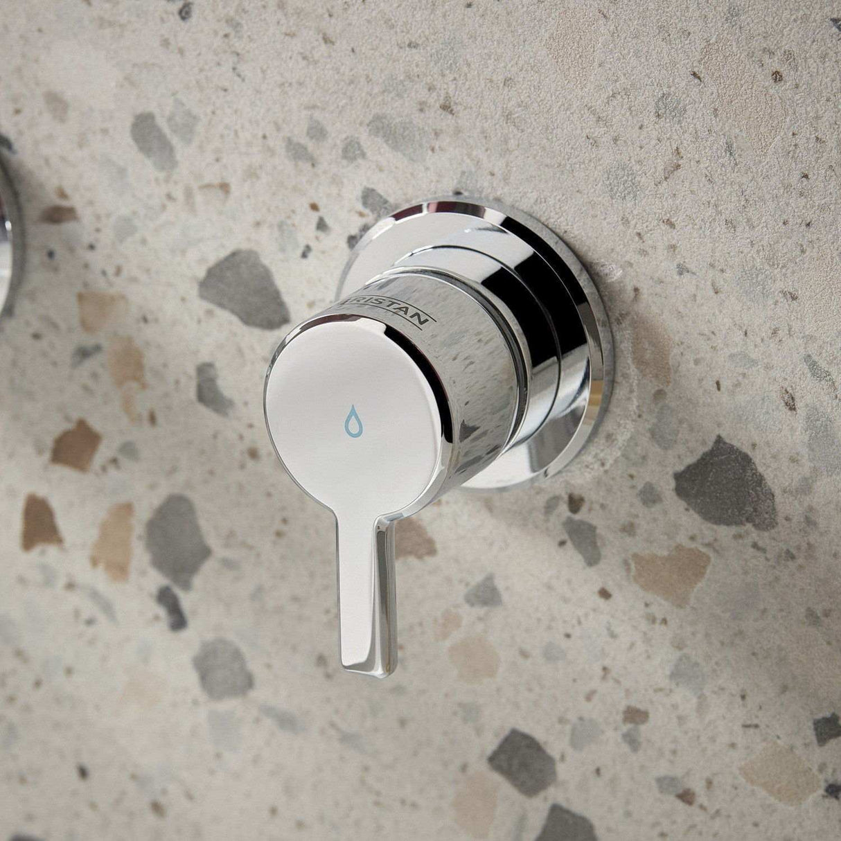 AL3THWMBASC Bristan Altum Chrome 3TH Wall Mounted Basin Mixer Cold Lever Handle