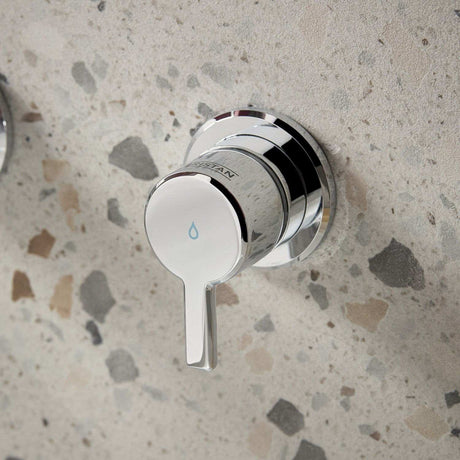AL3THWMBASC Bristan Altum Chrome 3TH Wall Mounted Basin Mixer Cold Lever Handle