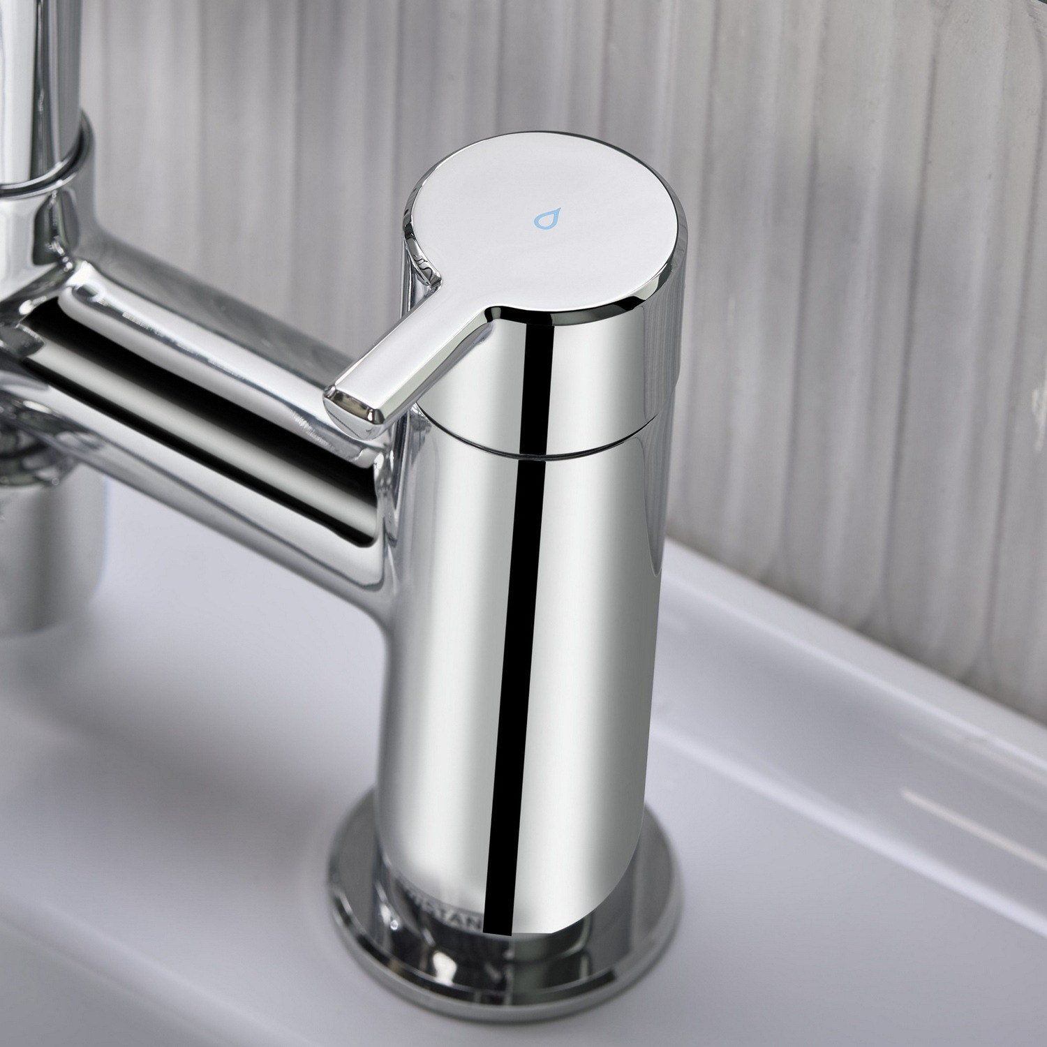 ALBSMC Bristan Altum Chrome Bath Shower Mixer Cold Water Handle